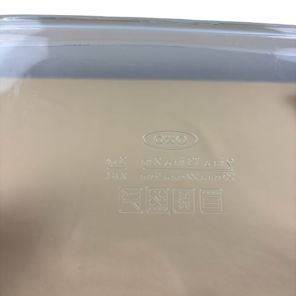 Oxo Clear Glass 13 x 9 inch Baking Dish, 3 quart, kitchen, baking, roasting - Picture 6 of 7